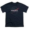 Nasa - Distressed Logo Youth Short Sleeve