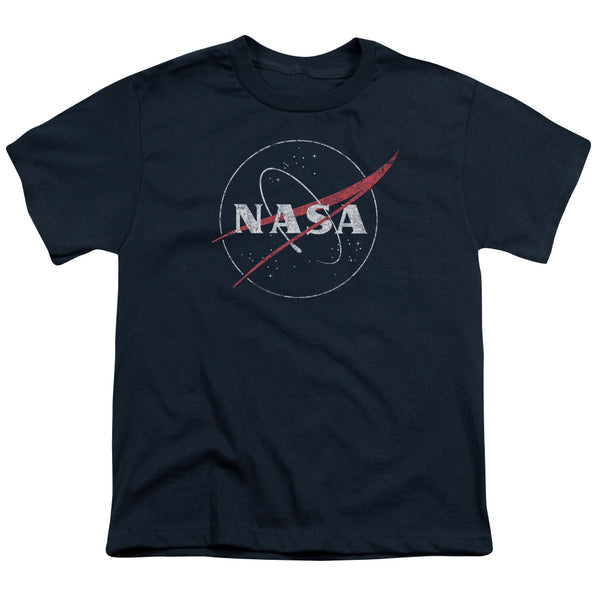 Nasa - Distressed Logo Youth Short Sleeve