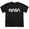 Nasa - Worm Logo Youth Short Sleeve