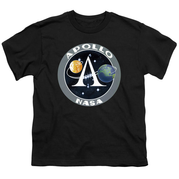 Nasa - Apollo Space Program Patch Youth Short Sleeve