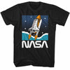NASA Shuttle In Space- S/S Tshirt