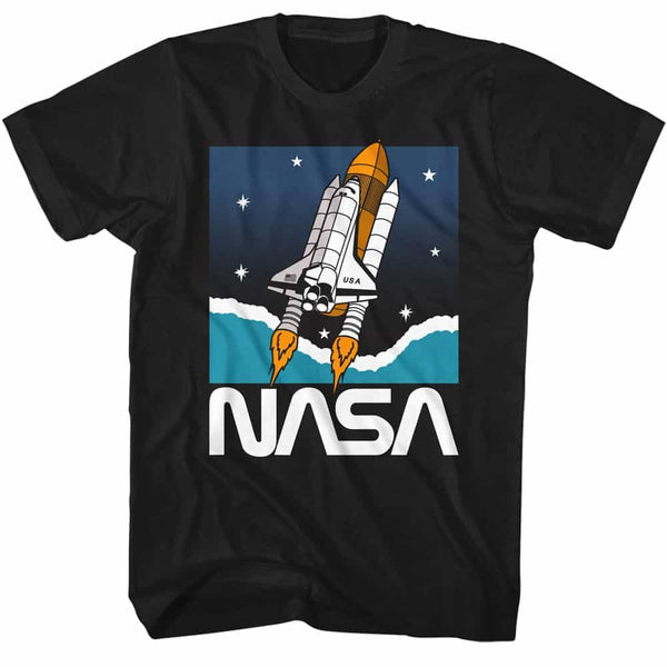 NASA Shuttle In Space- S/S Tshirt
