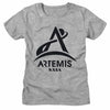 NASA Artemis One Color Dark-Ladies S/S Tshirt