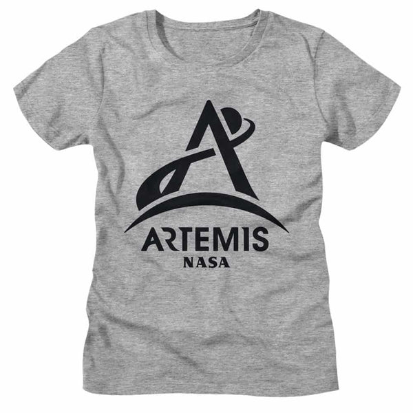 NASA Artemis One Color Dark-Ladies S/S Tshirt