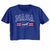 NASA Stripes-Royal Ladies S/S Festival Cali Crop