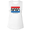 NASA Stripes-Ladies Muscle Tank