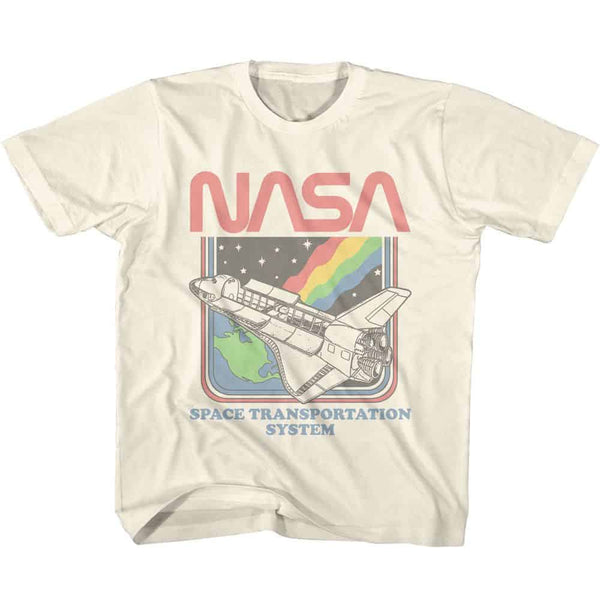 NASA Rainbow Sts-Youth S/S Tshirt