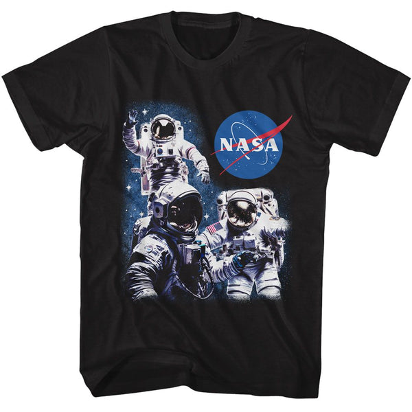 Astronauts and Meatball Logo - NASA T-Shirt