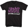 Naughty By Nature 2 Color Logo- S/S Tshirt