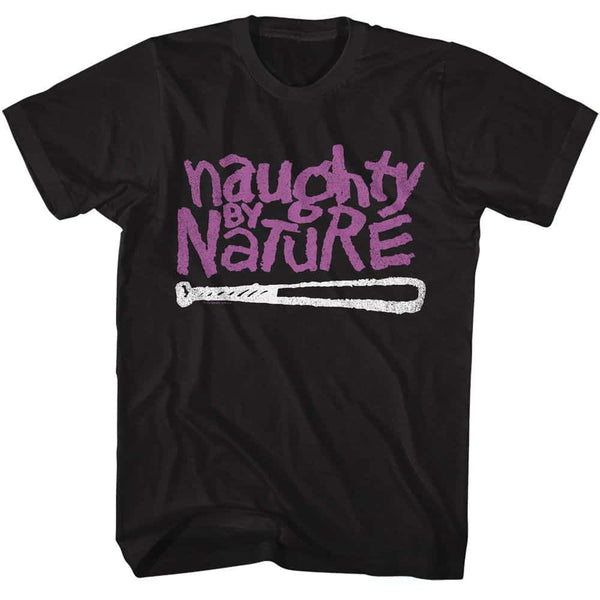 Naughty By Nature 2 Color Logo- S/S Tshirt