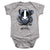 Avatar The Last Airbender - Airbender Blue And Black Kanji Infant Snapsuit