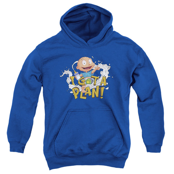 Rugrats - Tommy Pickles Has A Plan Youth Hooded Sweatshirt