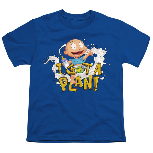 Rugrats - Tommy Pickles Has A Plan Youth Short Sleeve