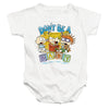 Rugrats - Don'T Be A Baby Blocks Infant Snapsuit
