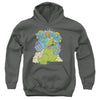 Rugrats - Reptar Stomp Youth Hooded Sweatshirt