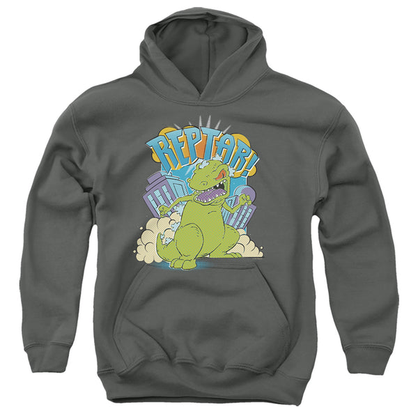 Rugrats - Reptar Stomp Youth Hooded Sweatshirt