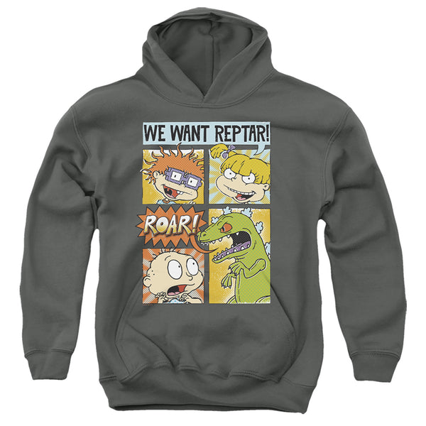 Rugrats - We Want Reptar! Comic Youth Hooded Sweatshirt