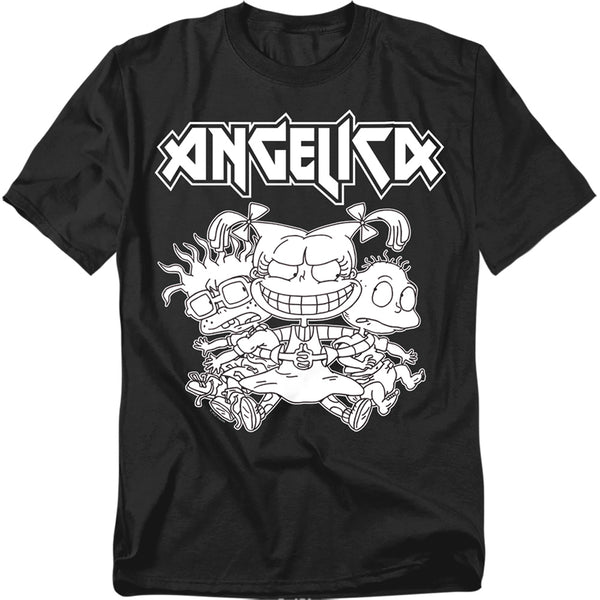 Rugrats - Angelica Pickles Rocks Adult Regular Fit Short Sleeve