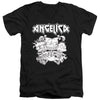 Rugrats - Angelica Pickles Rocks Adult Slim Fit V Neck Cotton