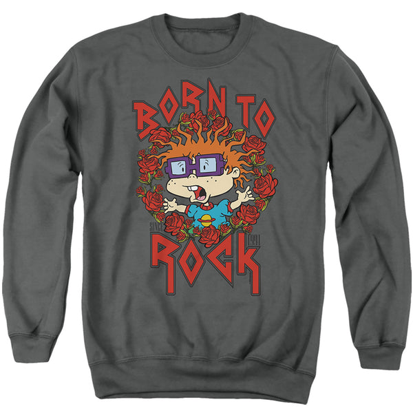 Rugrats - Chucky Was Born To Rock Adult Crewneck Sweatshirt