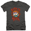Rugrats - Chucky Was Born To Rock Adult Slim Fit V Neck Cotton