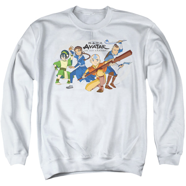 Avatar The Last Airbender - Avatars Group Adult Crewneck Sweatshirt