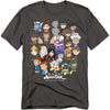 Avatar The Last Airbender - Chibi Group Adult Regular Fit Short Sleeve