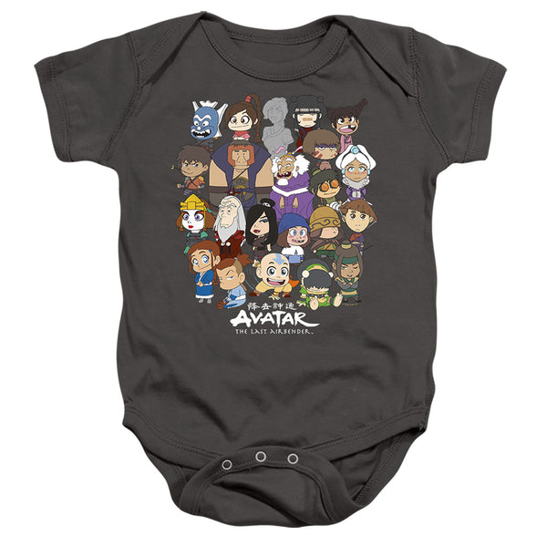 Avatar The Last Airbender - Chibi Group Infant Snapsuit