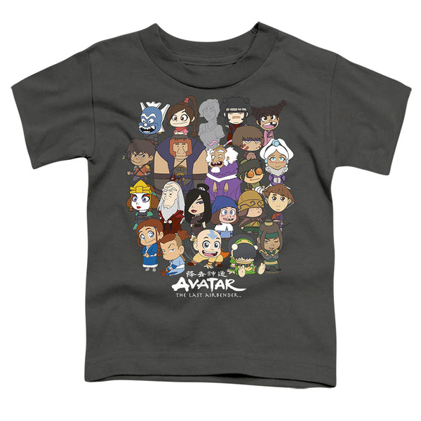 Avatar The Last Airbender - Chibi Group Toddler Short Sleeve