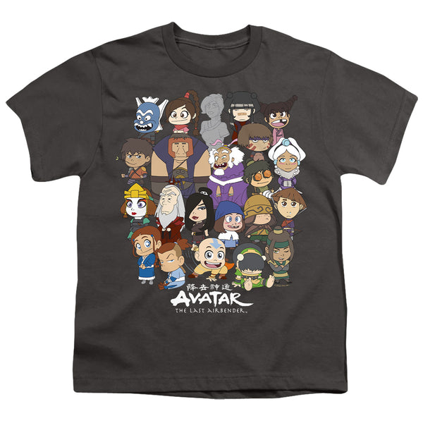 Avatar The Last Airbender - Chibi Group Youth Short Sleeve