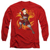 Avatar The Last Airbender - Zuko Flame Burst Adult Long Sleeve