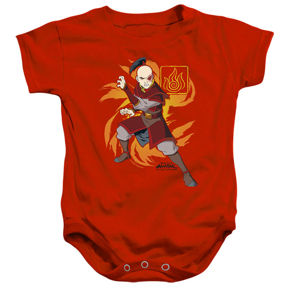 Avatar The Last Airbender - Zuko Flame Burst Infant Snapsuit