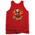 Avatar The Last Airbender - Zuko Flame Burst Adult Tank Top