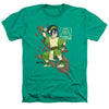 Avatar The Last Airbender - Toph Rock Slide Adult Regular Fit Heather Short Sleeve