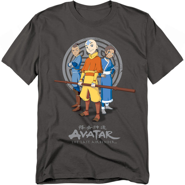 Avatar The Last Airbender - Team Avatar Adult Regular Fit Short Sleeve