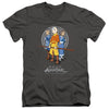 Avatar The Last Airbender - Team Avatar Adult Slim Fit V Neck Cotton