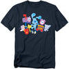 Blues Clues - Characters Adult Regular Fit Short Sleeve