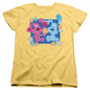 Blue’s Clues (Classic) - Magenta And Flowers Women's Short Sleeve