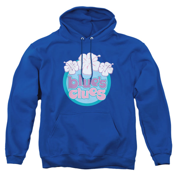 Blue’s Clues (Classic) - Hawaiian Flowers Adult Pullover Hoodie