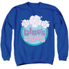 Blue’s Clues (Classic) - Hawaiian Flowers Adult Crewneck Sweatshirt