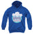 Blue’s Clues (Classic) - Hawaiian Flowers Youth Hooded Sweatshirt