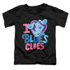 Blues Clues & You - I Heart Blue Toddler Short Sleeve
