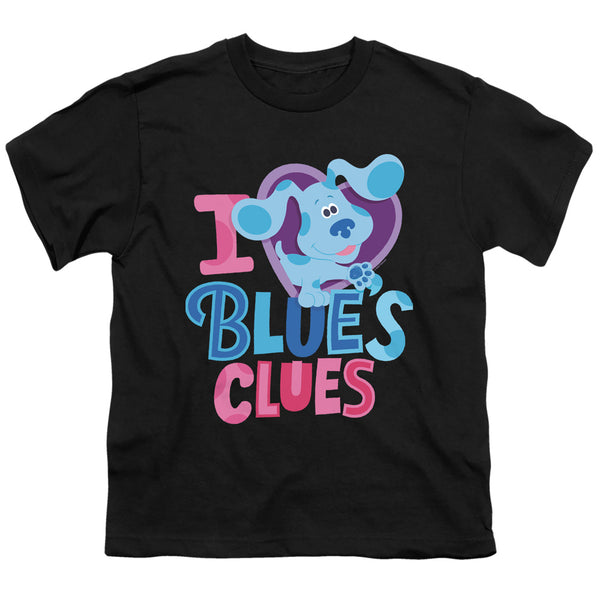 Blues Clues & You - I Heart Blue Youth Short Sleeve