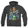 Avatar The Last Airbender - Team Avatar Elements Adult Heather Hoodie