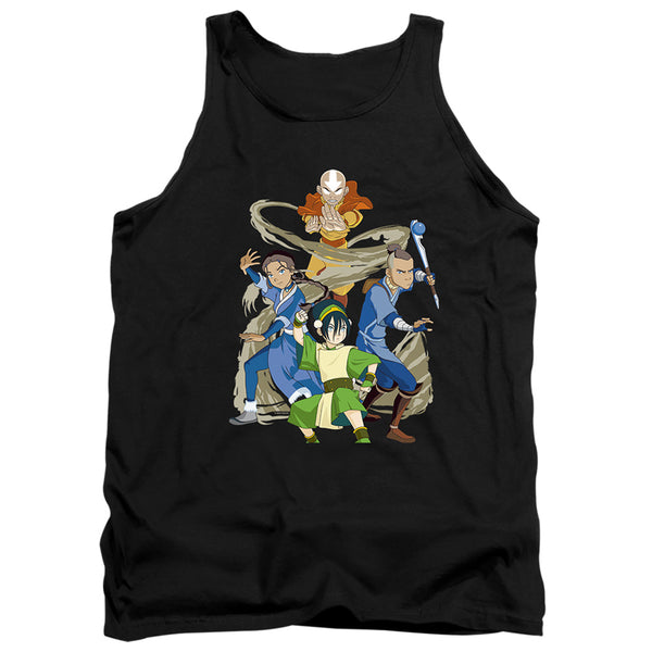 Avatar The Last Airbender - Team Avatar Elements Adult Tank Top