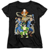 Avatar The Last Airbender - Team Avatar Elements Women's Short Sleeve
