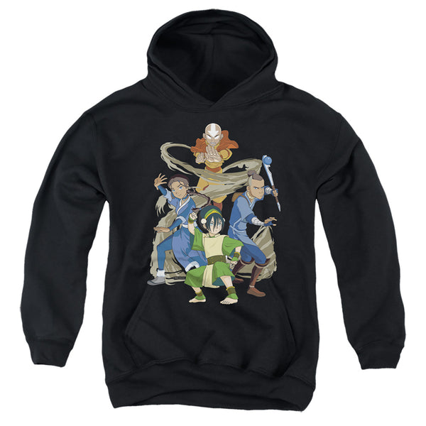 Avatar The Last Airbender - Team Avatar Elements Youth Hooded Sweatshirt