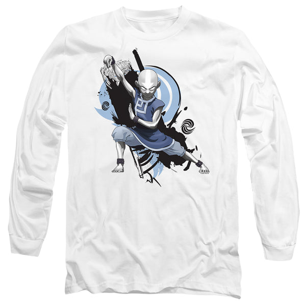 Avatar The Last Airbender - Energybending Aang Adult Long Sleeve