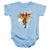 Avatar The Last Airbender - Flower And Fish Aang Infant Snapsuit