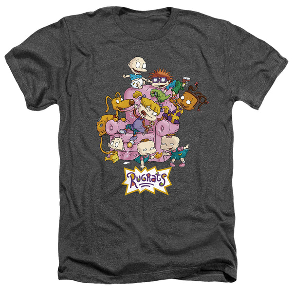 Rugrats - Rugrats Chair Adult Regular Fit Heather Short Sleeve